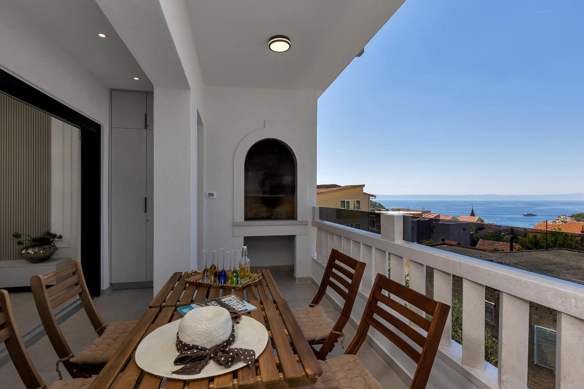 Apartments Luka'S View Makarska Eksteriør bilde